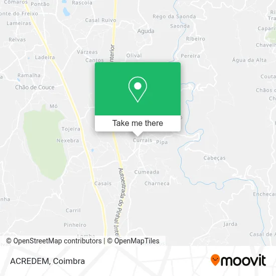 ACREDEM map