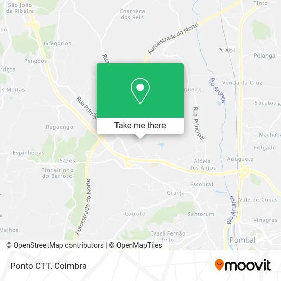 Ponto CTT map