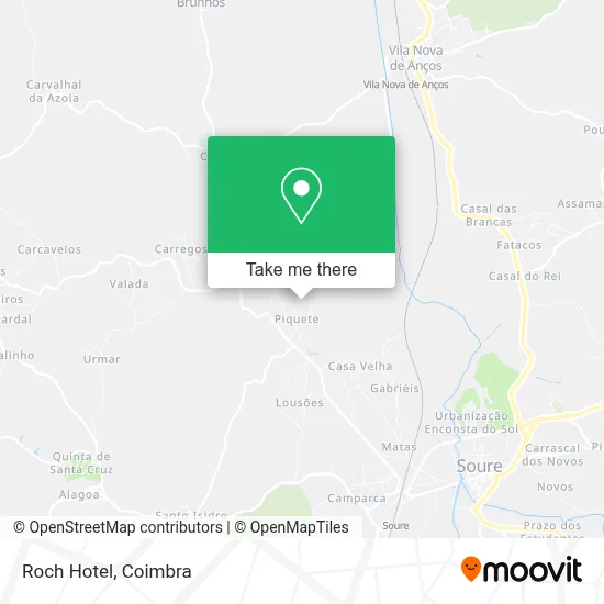Roch Hotel mapa