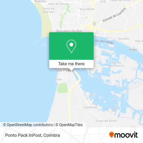 Ponto Pack InPost map