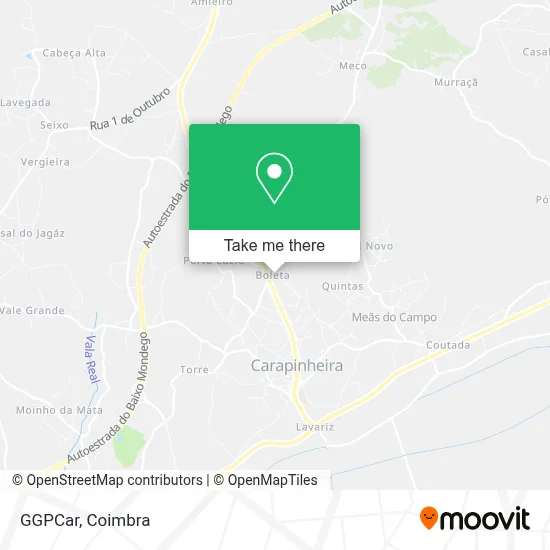 GGPCar map