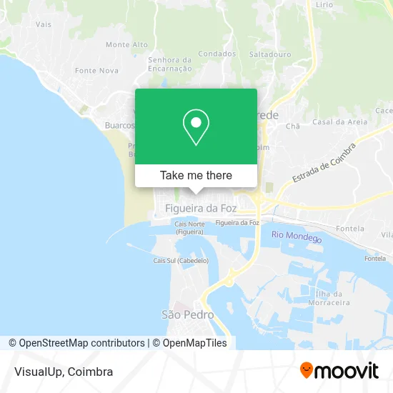 VisualUp map