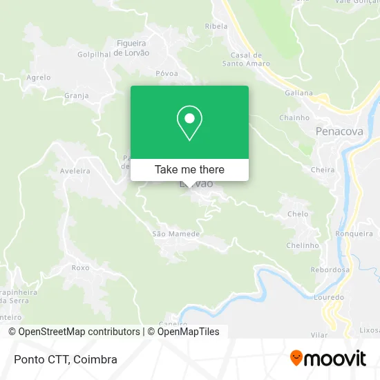 Ponto CTT map