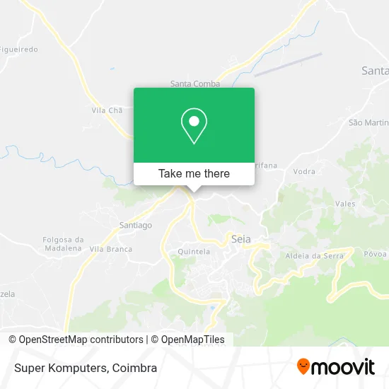 Super Komputers map