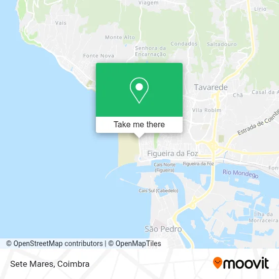 Sete Mares map