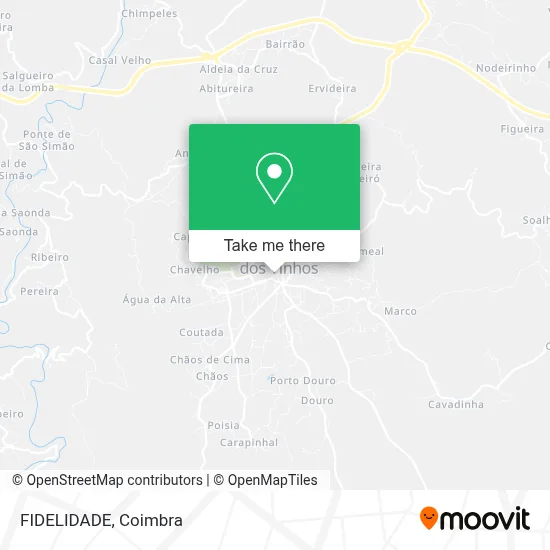 FIDELIDADE map