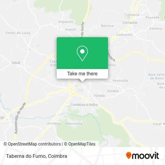 Taberna do Fumo map