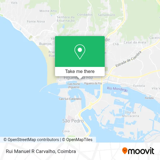Rui Manuel R Carvalho map