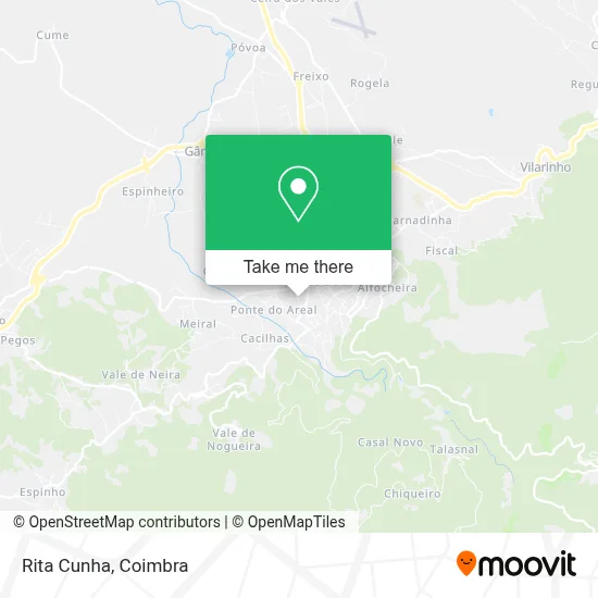 Rita Cunha map