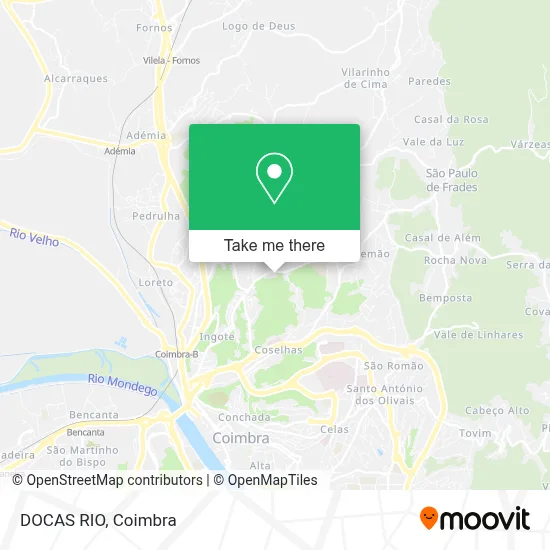 DOCAS RIO map