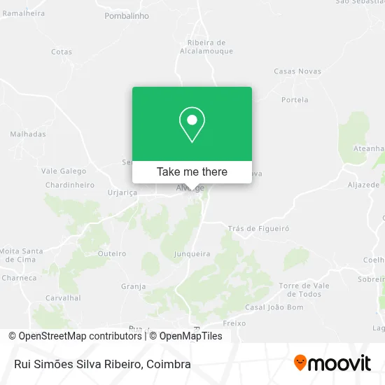 Rui Simões Silva Ribeiro map