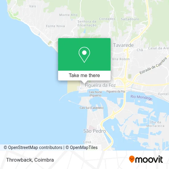 Throwback map