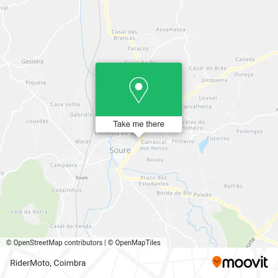 RiderMoto map
