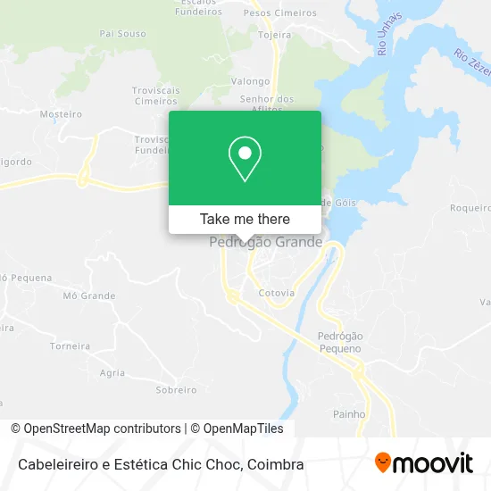 Cabeleireiro e Estética Chic Choc map