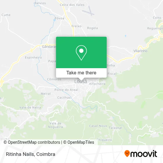 Ritinha Nails map