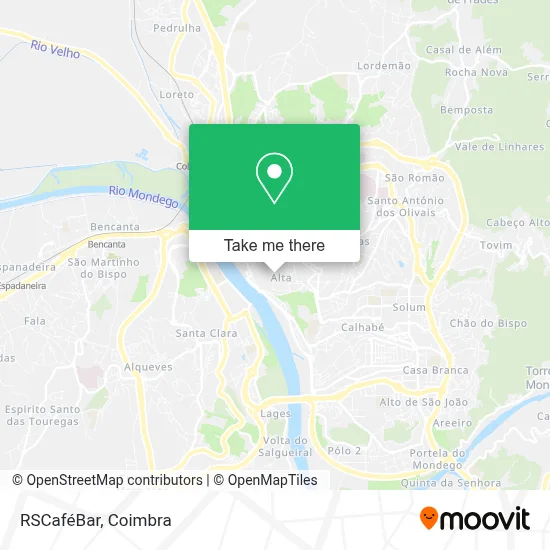 RSCaféBar map