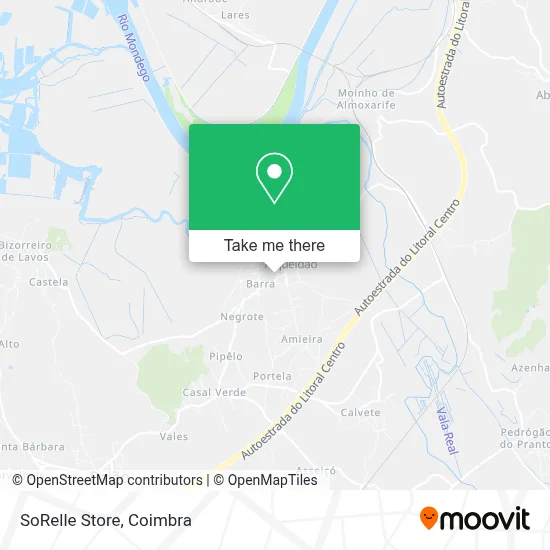 SoRelle Store map
