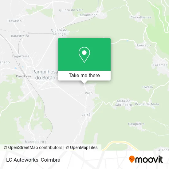 LC Autoworks map