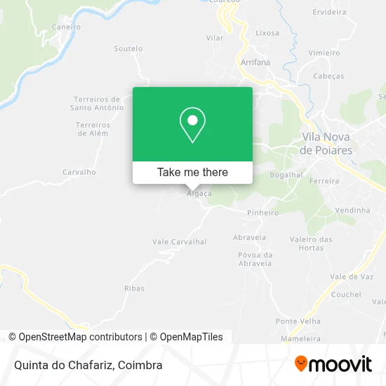Quinta do Chafariz map
