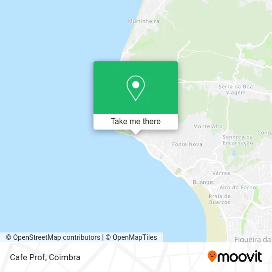 Cafe Prof map