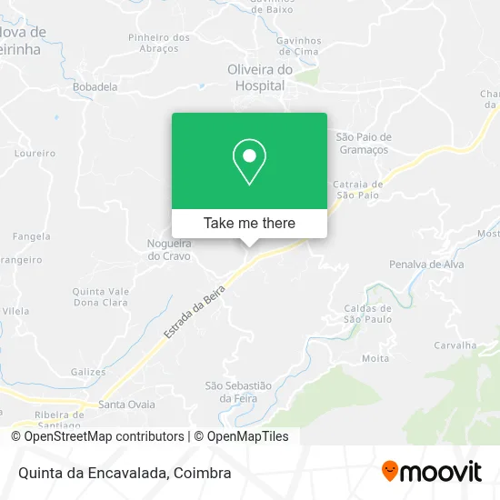 Quinta da Encavalada map