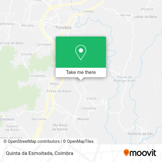Quinta da Esmoitada map