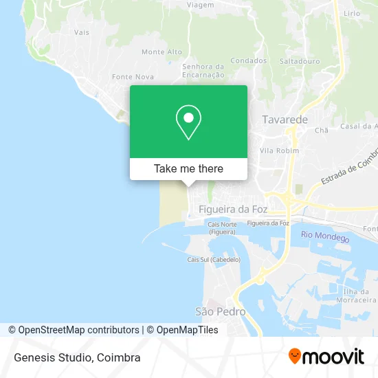 Genesis Studio map