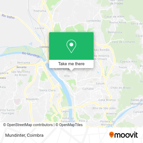 Mundinter map
