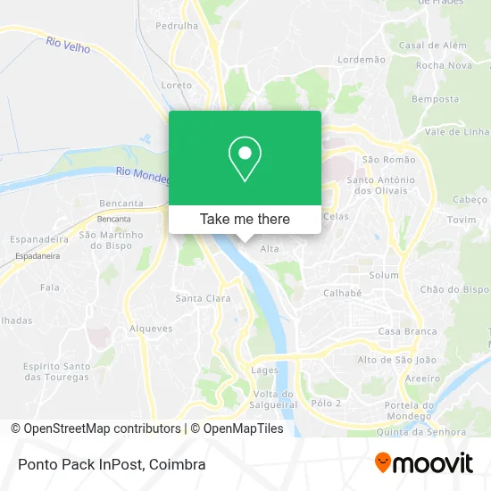 Ponto Pack InPost map