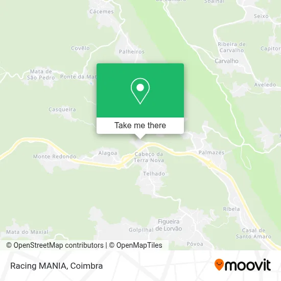 Racing MANIA mapa