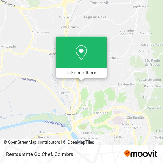 Restaurante Go Chef map