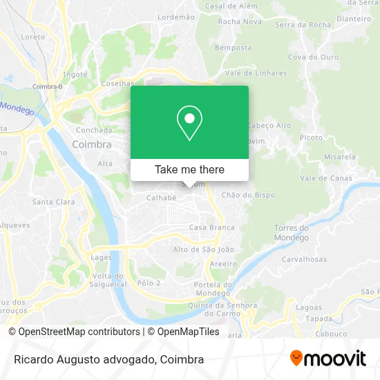 Ricardo Augusto advogado map