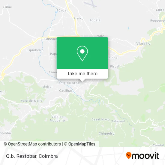 Q.b. Restobar map