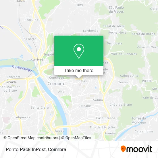 Ponto Pack InPost map