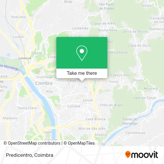 Predicentro map