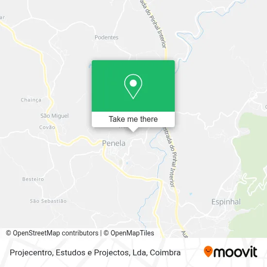 Projecentro, Estudos e Projectos, Lda map