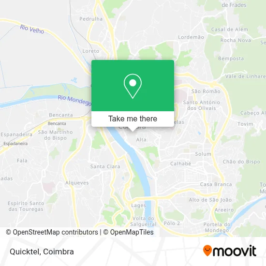 Quicktel map