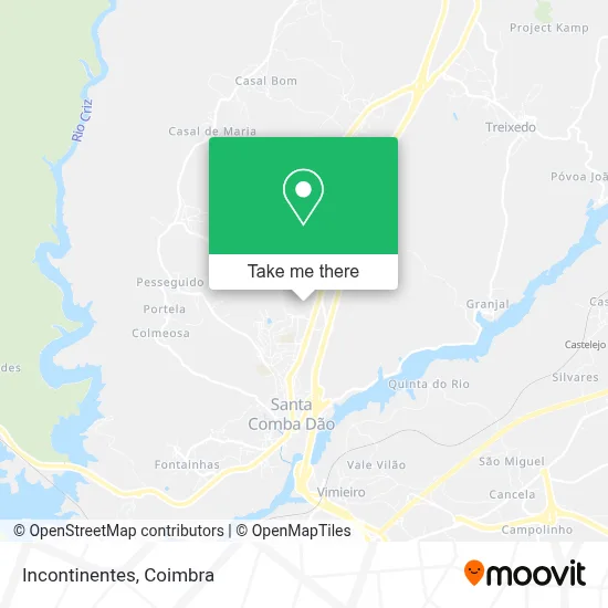 Incontinentes map