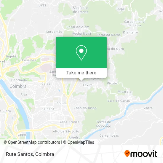 Rute Santos map