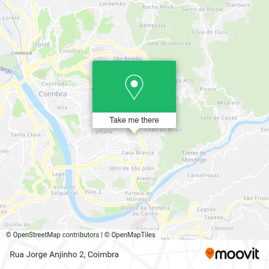 Rua Jorge Anjinho 2 map