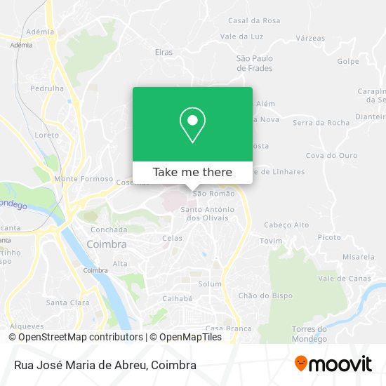 Rua José Maria de Abreu map