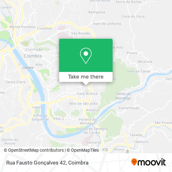 Rua Fausto Gonçalves 42 map