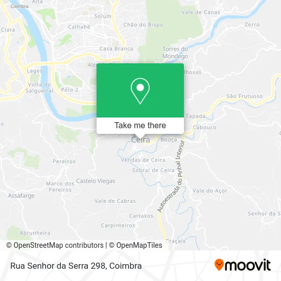 Rua Senhor da Serra 298 map