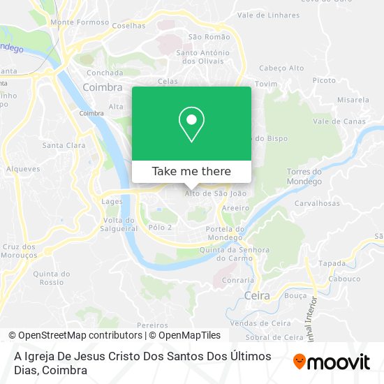 A Igreja De Jesus Cristo Dos Santos Dos Últimos Dias map