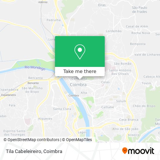 Tila Cabeleireiro map