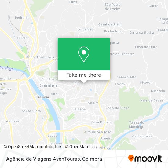 Agência de Viagens AvenTouras map