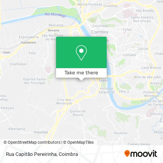 Rua Capitão Pereirinha map