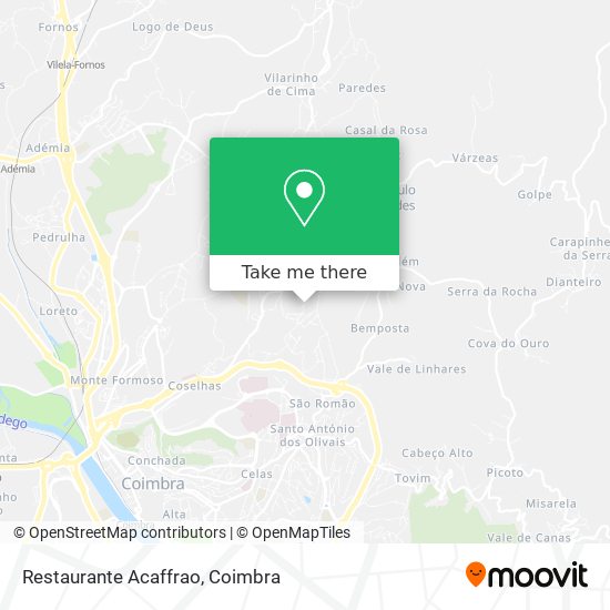 Restaurante Acaffrao map