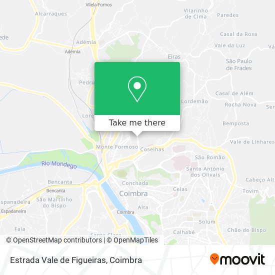 Estrada Vale de Figueiras map