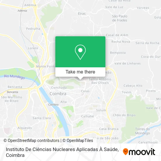 Instituto De Ciências Nucleares Aplicadas À Saúde map
